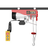 Load image into Gallery viewer, BEAMNOVA Electric Hoist 1500lbs 110-120v Overhead Engine Lift 110-120 Volt Winch with Line 4.92 Ft Remote Control Switch Hook Strap Beam Mounting Bracket Gloves Pulley