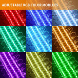 Load image into Gallery viewer, BEAMNOVA 200FT 400PCS LED Christmas Window Lights Module RGB Decorative Light for Home Store Halloween Outdoor Light