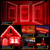 Load image into Gallery viewer, BEAMNOVA 100FT 200PCS LED Christmas Storefront Window Lighting Module  with APP Bluetooth &amp; IR Remote Control Decorative Light for Home Store Indoor Outdoor Light