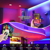 Load image into Gallery viewer, BEAMNOVA 100FT 200PCS RGB LED Commercial Storefront LED Lights Bluetooth APP Control LED Modules for sign LED Strip Lights Business Window Lights Super Bright Waterproof for Store Advertising Decor