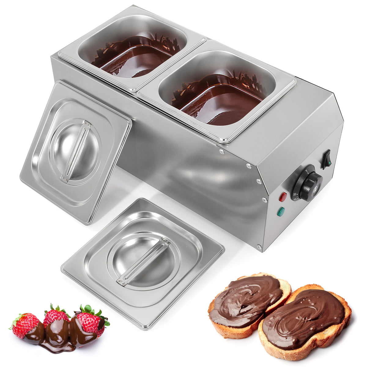 Chocolate melting machine hot chocolate maker Candy Melting Pot, Small,  White - AliExpress