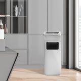 Load image into Gallery viewer, BEAMNOVA Office Trash Can, Commercial Stainless Steel Garbage Can for Hotel, Hospital