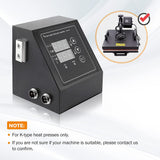 Load image into Gallery viewer, BEAMNOVA 110V 1400W Heat Press Control Box Replacement for 15x15 Inch K-Type Digital Power Heat Press Machine Time Temperature Controller 0-480°F Settings