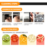 Load image into Gallery viewer, BEAMNOVA Commercial Food Chopper, Fruit Slicer, Electric Food Slicing Machine