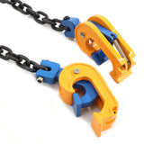 Load image into Gallery viewer, BEAMNOVA Chain Drum Lifter 1Ton 2200lbs Capacity Spreader Oil Drum Clamp Forklift Lifting Clamp Sling for 55 Gallon Drums Barrel G80 Double Lifting Chains