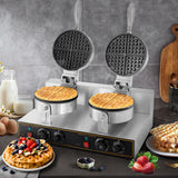 Load image into Gallery viewer, BEAMNOVA Commercial Waffle Maker Machine, Waffle Iron
