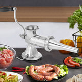 Load image into Gallery viewer, BEAMNOVA Manual Meat Grinder Stainless Steel Hand Meat Grinder Commercial Sausage Stuffer Maker Meat Chopper for Ground Pork Beef Garlic Chili