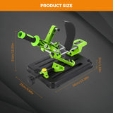 Load image into Gallery viewer, BEAMNOVA Angle Grinder Stand Universal Fixed Grinder Holder Sliding Handle Bracket Adjustable 45 Degree Clamp with Protective Cover