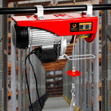 Load image into Gallery viewer, BEAMNOVA 2200 lbs Electric Hoist, 1800W 110V Electric Steel Wire Winch with Remote Control, 40ft Single Cable Lifting Height &amp; Pure Copper Motor, for Garage Warehouse Factory