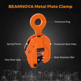 Load image into Gallery viewer, BEAMNOVA Lifting Clamp 2 Ton 4400lbs Vertical Plate Clamps 0-1inch Jaw Opening Sheet Metal Lifting Clamp Handling Lifting Equipment