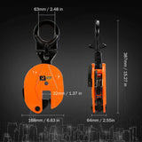 Load image into Gallery viewer, BEAMNOVA Lifting Clamp 4400Lbs/2T, Working Load Vertical Plate Clamp 0-1inch/25mm Jaw Opening, Industrial Steel Plate Clamp Sheet Metal Lifting Clamp Plate Lifting Clamp Handling Lifting Equipment