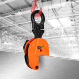 Load image into Gallery viewer, BEAMNOVA Lifting Clamp 4400Lbs/2T, Working Load Vertical Plate Clamp 0-1inch/25mm Jaw Opening, Industrial Steel Plate Clamp Sheet Metal Lifting Clamp Plate Lifting Clamp Handling Lifting Equipment
