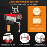 Load image into Gallery viewer, BEAMNOVA 1500lbs Electric Hoist, 110 volt Winch Upgraded Hanging Bracket Hook