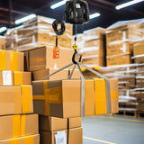 Load image into Gallery viewer, BEAMNOVA 3 in 1 Electric Hoist Winch, 1100lbs Portable Electric Winch, 1500W 110V Power Winch Crane, w/Wireless Remote Control and Overload Protection for Garages Warehouse Lifting Towing