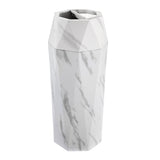 Load image into Gallery viewer, 13 Gallon Stainless Steel Office Trash Can, Garbage Can for School, Hotel ,Hospital, Elevator Entrance, Supermarket