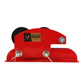 Load image into Gallery viewer, BEAMNOVA Manual Trolley for Electric Hoist 2.68-4.33 in I-Beam 0.5Ton 1100LBS Push Gear Overhead Heavy Duty Wheels for lifting
