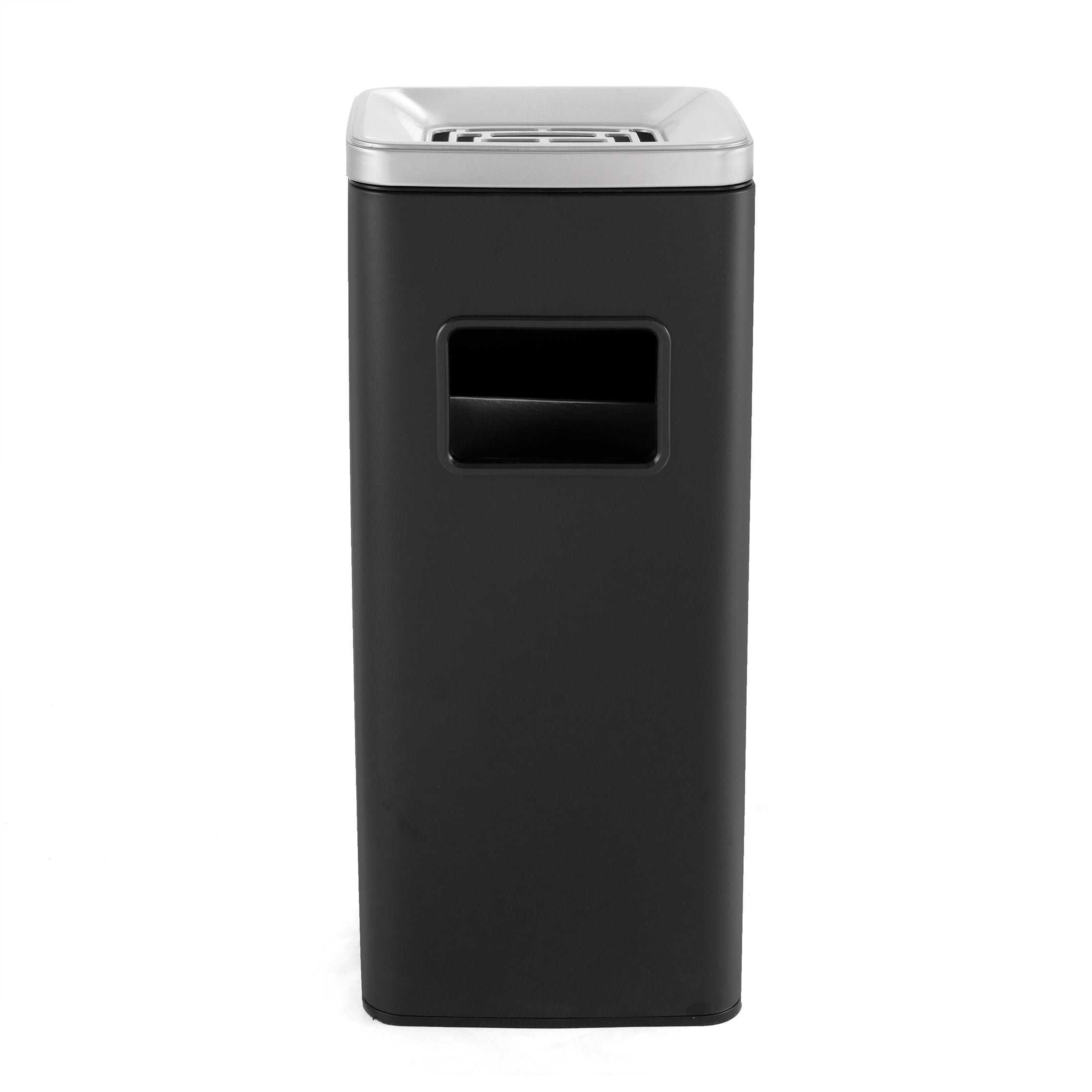 Beamnova Black stainless steel trash can