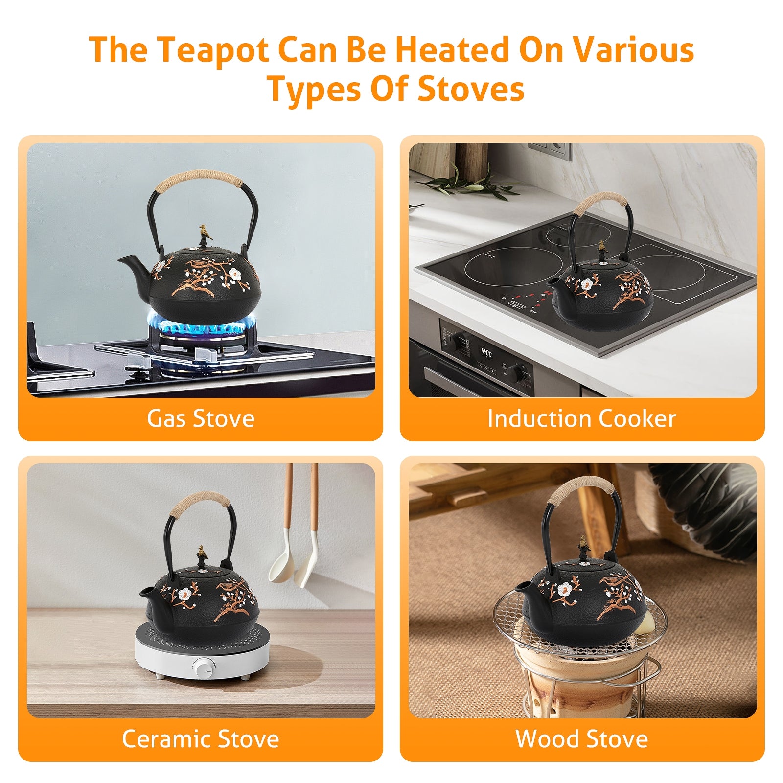 Buy Wholesale China Modern Whistling Teapot Stove-top Tea Kettle