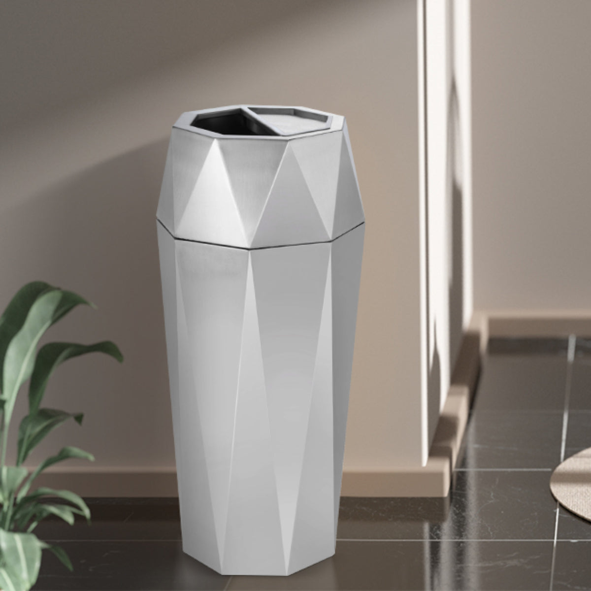 Amazon.com: Rectangular Stainless Steel Trash Can