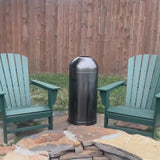 Load image into Gallery viewer, 30 Gallon Stainless Steel Kitchen Trash Can, Open Top Garbage Cans