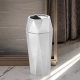 Load image into Gallery viewer, 20 Gallon Stainless Steel Kitchen Trash Can, Open Top Garbage Can