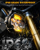 Load image into Gallery viewer, 4.2 Inch Motorcycle Driving Lights Fog Light, AX7 Series Auxiliary Light  2PCS/Set