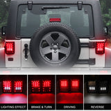 Load image into Gallery viewer, For Jeep Wrangler JK JKU 07-18 7&quot; Led Headlights Fog Tail Lights Combo Kit Lamps