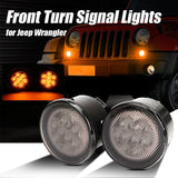 Load image into Gallery viewer, For Jeep JK 07-18 Tail Light 7&quot; Led Headlight Fog lamp Turn Signal Combo Kit 8pc