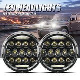 Load image into Gallery viewer, For Jeep Wrangler JK JKU 07-18 7&quot; Led Headlights Fog Tail Lights Combo Kit Lamps