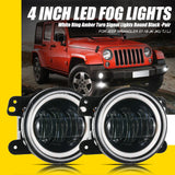 Load image into Gallery viewer, 7&quot; LED Headlight+Fog Light+Turn Signal+Tail Lamp Kit For Jeep Wrangler JK 07-18  144.99