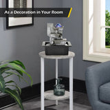 Load image into Gallery viewer, Tabletop Water Fountain Indoor Waterfalls Fountains with Colored LED Light Decorative Feng Shui Tabletop Fountain with Automatic Pump Best Home Gifts