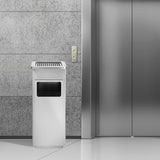 Load image into Gallery viewer, Office Trash Can, Commercial Stainless Steel Garbage Can for Hotel, Hospital