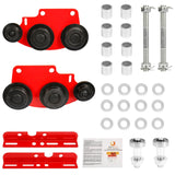 Load image into Gallery viewer, Manual Trolley I-Beam 1 Ton 2204 LBS for PA600 PA700 PA800 PA900 PA1000 Electric Hoist Push Geared Overhead Heavy Duty Wheels Wide Flange