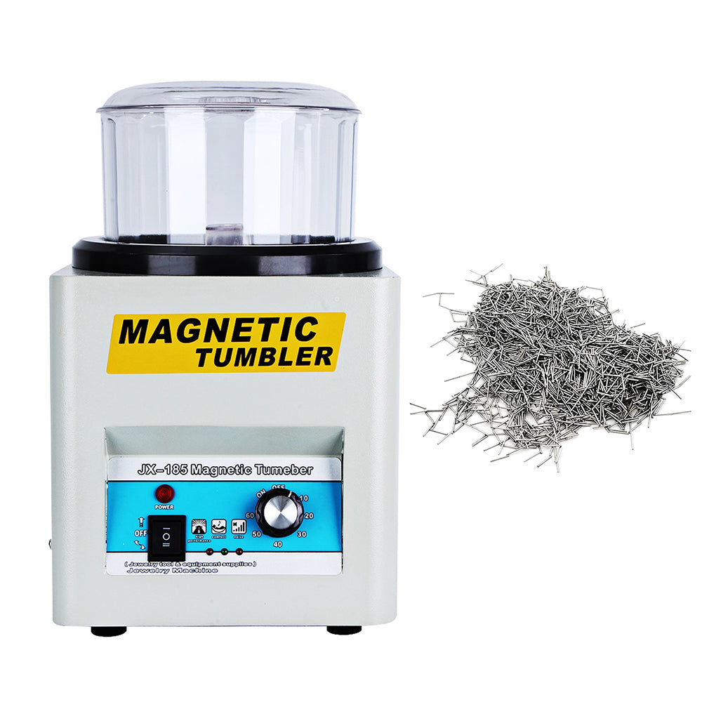 Magnetic Tumbler Jewelry Polisher, 2000RPM 600g Cleaning Capacity Magn