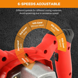 Load image into Gallery viewer, Electric Handheld Cement Mixer 2100W Concrete Mixer Machine Industrial Portable Hand Paint Stirrer for Mixing Feed, Oil Paint, Resins