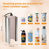 Load image into Gallery viewer, 500W Tumbler Heat Press Machine, DIY Mug Cup Heat Sublimation Transfer 110V for 11OZ 15OZ 16OZ 20OZ 30OZ Straight Cup