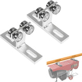 Load image into Gallery viewer, 2pcs Hoist Trolley for PA400-PA1000 Electric Hoist Installation Roller Assembly, Fit 1-5/8 inch Wide and 1-5/8 inch or Higher Strut Channels