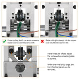 Load image into Gallery viewer, BEAMNOVA Upgraded Manual Wire Stripping Machine,Hand Crank Stripper for Scrap Copper Stripping 1mm-70mm/0.039&quot;-2.756&quot; Diameter Wire