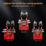 Load image into Gallery viewer, Manual Trolley I-Beam 1 Ton 2204 LBS for PA600 PA700 PA800 PA900 PA1000 Electric Hoist Push Geared Overhead Heavy Duty Wheels Wide Flange