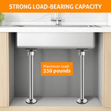Load image into Gallery viewer, Undermount Sink Brackets,Set of 2 Adjustable Stainless Steel Sink Support Brackets, Never Fall Sink Repair System for Kitchen and Bathroom, Undermount Sink Mounting Brackets(16 to 29.5 inch)