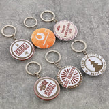 Load image into Gallery viewer, Button Badge Maker Machine Interchangeable Die Mould Round Badge Punching Die for Making Keychain Bottle Openers, Pocket Mirrors,Round Button Pins