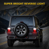 Load image into Gallery viewer, 2Pcs/set 16LEDs smoked universal taillights fit for Wrangler YJ TJ CJ JK truck trailer truck boat