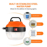 Load image into Gallery viewer, 2500W Handheld Steamer for Cleaning Portable Steam Cleaner for Tile Grout Windows Bathroom,Kitchen,Car Detailing