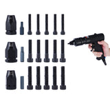 Load image into Gallery viewer, Pneumatic Rivet Nut Tool 1/4, 5/16, 3/8 Gun Head Mandrel Replacement