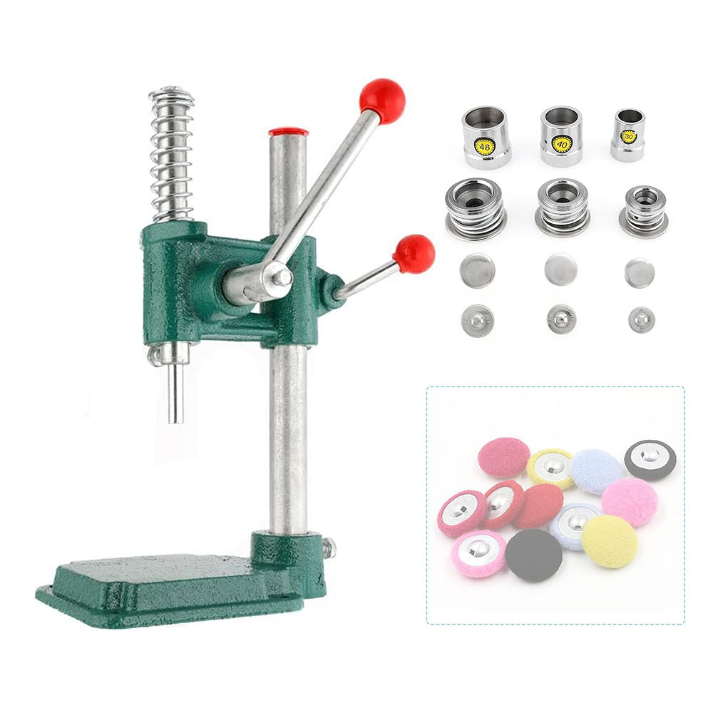 Fabric Button Maker, Punch Press Cloth Button Cover Making Machine