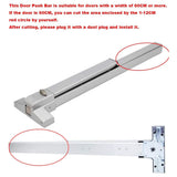 Load image into Gallery viewer, BEAMNOVA Panic Bars for Exit Doors, Stainless Steel Commercial Emergency Door Push Bar Panic Exit Device, Panic Door Hardware for 28”-40” Wood Metal Door, Suitable for Hotel, Airport, Apartment