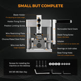 Load image into Gallery viewer, Mini Manual Wire Stripping Machine 1mm-15mm Copper Wire Peeler Machine Scrap Cable Stripper Hand Crank Drill Powered Wire for Scrap Copper Stripping
