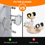 Load image into Gallery viewer, Rotating Glasses Display Stand Sunglasses Holder Organizer Rack Eyeglass Turning Commercial Display Stand with Mirror for 40 Pairs of Glasses