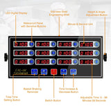 Load image into Gallery viewer, CAL-12C Portable Calculagraph 12-Channel Digital Kitchen Timer Commercial Cooking Timing LCD Display Clock Shaking Reminder