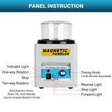 Load image into Gallery viewer, Magnetic Tumbler Jewelry Polisher, 2000RPM 600g Cleaning Capacity Magnetic Polisher